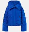 Goldbergh Womens Liora Puffer Shell-down Ski Jacket 5634 Dazzling Blue In Blue