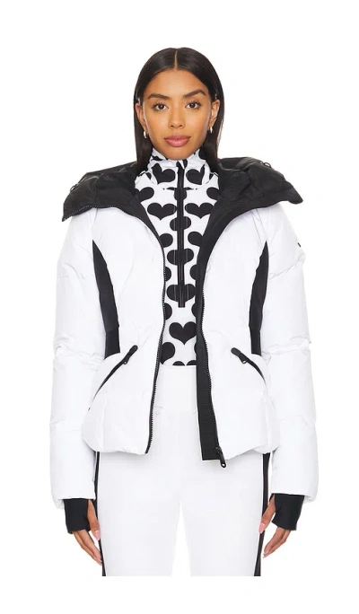 Goldbergh Lou Duck Down Puffer In 화이트