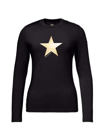 Goldbergh Lumen Long Sleeved T-shirt In Black
