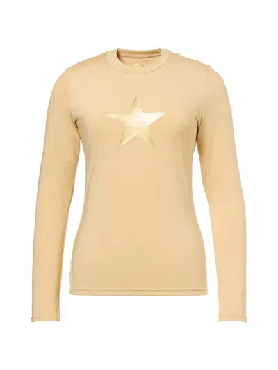 Goldbergh Lumen Long-sleeved T-shirt In Yellow