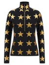 Goldbergh Lunaria Technical Jersey In Gold