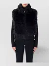 Goldbergh Dahlia Reversible Faux Fur Bodywarmer In Black