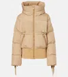 Goldbergh Marna Fringed Down Ski Jacket In Multi