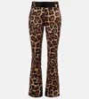 Goldbergh Minou Leopard-print Ski Pants In Animal Print