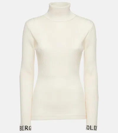 Goldbergh Mira Ribbed-knit Sweater In White