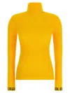Goldbergh Mira Turtleneck Sweater In Yellow