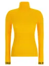 Goldbergh Mira Turtleneck Sweater In Yellow