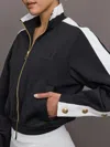 Goldbergh High-stretch Monaco Track Jacket In Black