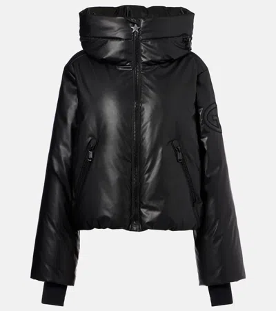 Goldbergh Nero Down Ski Jacket In Black