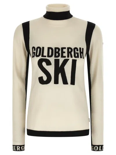 Goldbergh Noemi Turtleneck Sweater In Multi