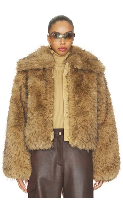 Goldbergh Nuku Jacket In Brown