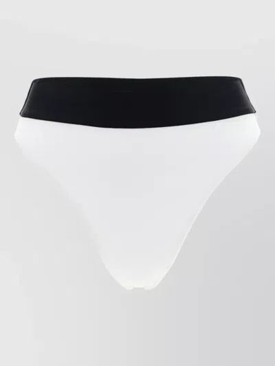 Goldbergh Oceane High Waist Bikini Briefs Active In White