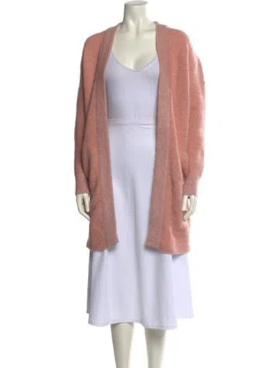 Pre-owned Goldbergh Open Front Sweater In Pink