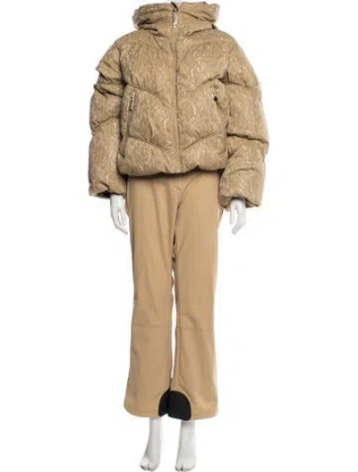 Pre-owned Goldbergh Pant Set W/ Tags In Neutral