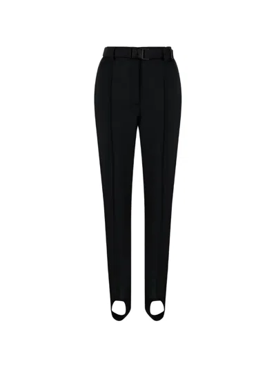 Goldbergh Paris Belted Stirrup Ski Pants In Blue