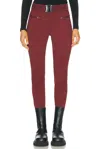 Goldbergh Paris Ski Pant In Burgundy