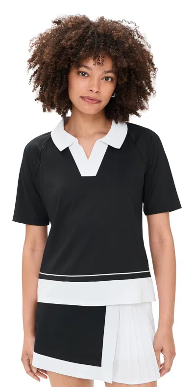 Goldbergh Piccola Polo Top Black