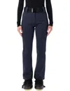 Goldbergh Pippa Belted Flared Ski Pants In Blue