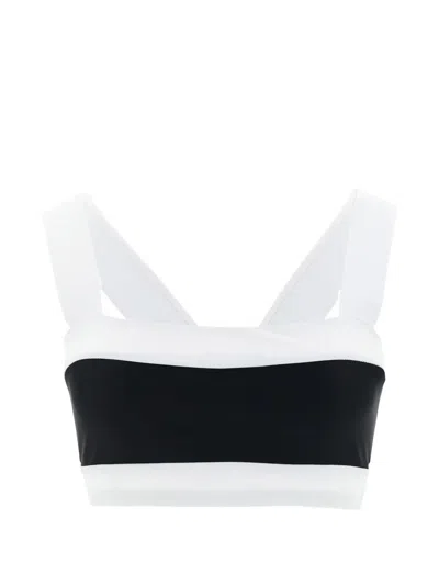 Goldbergh Plonge Bikini Top Active Line Wide Straps In Multi