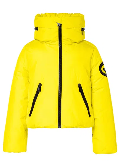 Goldbergh Porter Padded Shell Ski Jacket In Yellow