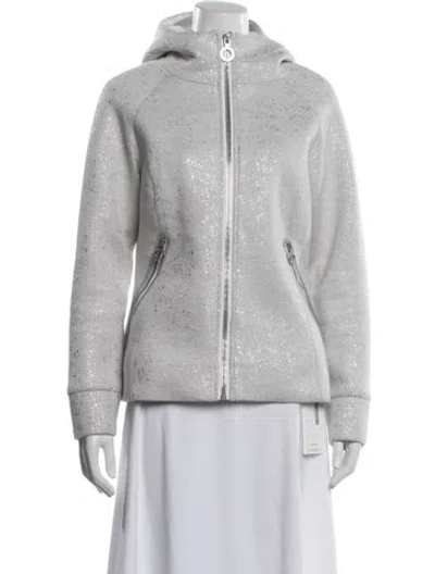 Pre-owned Goldbergh Printed Jacket In Grey