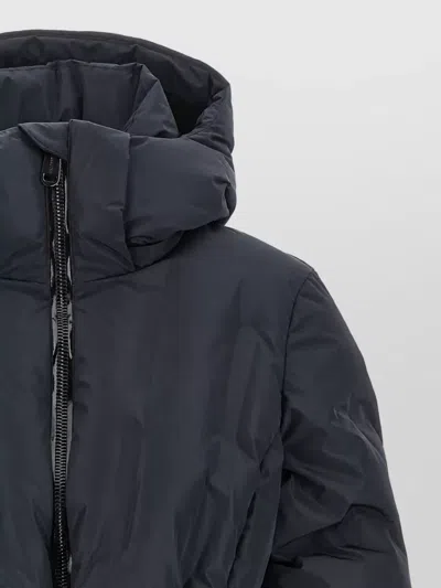 Goldbergh Quilted Belted Ski Parka Coat In Blue