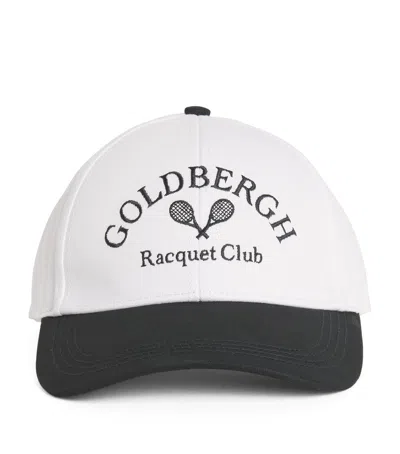 Goldbergh Racquet Club Splendor Baseball Cap In White