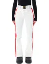 Goldbergh Roccia White Softshell Ski Pants In Multi