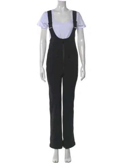 Pre-owned Goldbergh Scoop Neck Jumpsuit In Black
