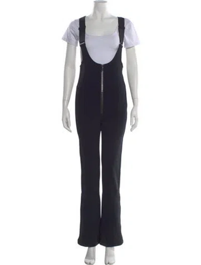 Pre-owned Goldbergh Scoop Neck Jumpsuit In Black