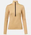 Goldbergh Serena Half-zip Ski Top In Black