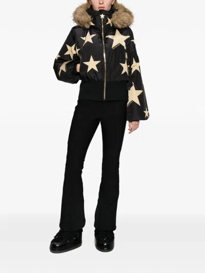 Goldbergh Shinnen Ski Jacket Faux Border In Multi