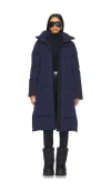 Goldbergh Sion Puffer Jacket In French Blue
