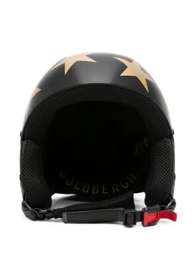 Goldbergh Smasher Star-print Helmet In Black