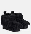 Goldbergh Sofie Faux Fur Boots In Black