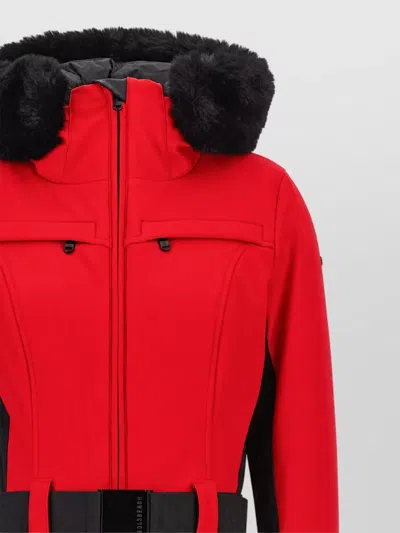 Goldbergh Softshell Flared Ski Suit In Red