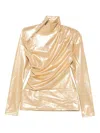Goldbergh Solea Zip Ski Top In Gold