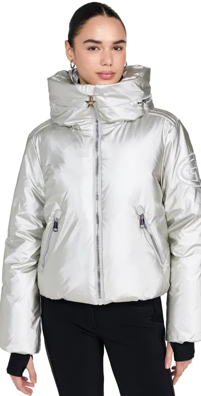 Goldbergh Soleil Ski Jacket Silver