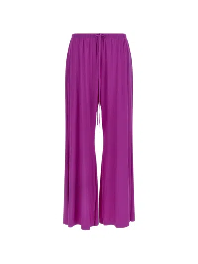 Goldbergh Solessa Drawstring Elasticated Trousers In Purple