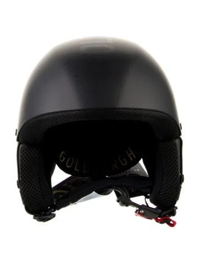 Pre-owned Goldbergh Solid Motorcycle Helmet In Black