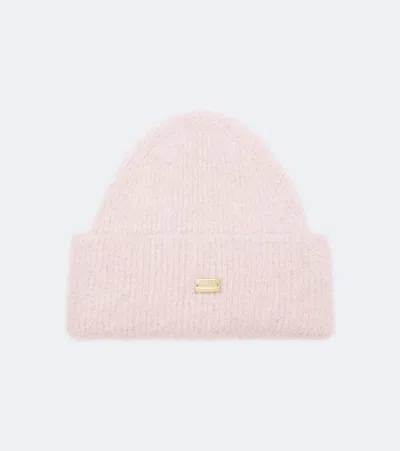 Goldbergh Sorato Ribbed-knit Beanie In Pink