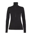 Goldbergh Spark Crystal-embellished Base Layer Ski Top In Black