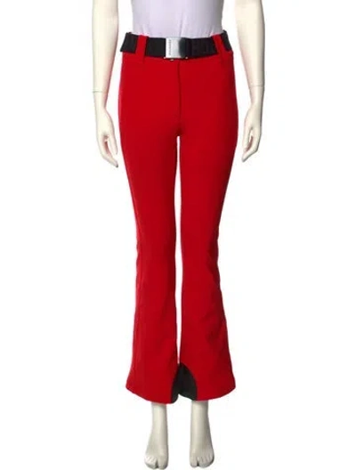 Pre-owned Goldbergh Straight Leg Pants In Red
