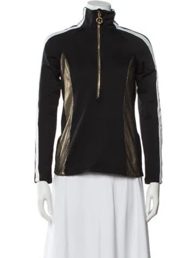 Pre-owned Goldbergh Striped Evening Jacket In Black