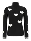 Goldbergh Bacio Long Sleeve Knit Sweater In Black