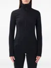 Goldbergh Spark Crystal-embellished Base Layer Ski Top In Black