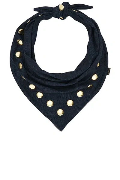 Goldbergh Tetsu Neckwarmer In Blue