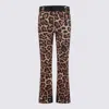 Goldbergh Beige Minou Pants In Animal Print