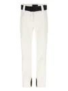 Goldbergh Pippa Trousers With Zip And Belt Loops In White