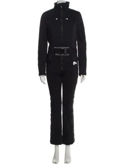 Pre-owned Goldbergh Turtleneck Jumpsuit W/ Tags In Black